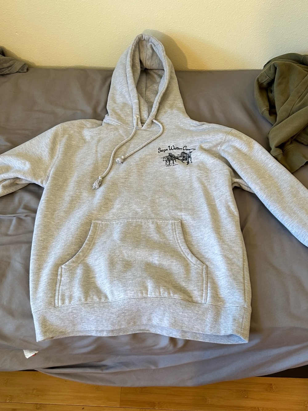 Light Gray Seager hoodie